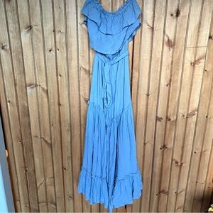 Fresha London Off Shoulder Maxi Dress